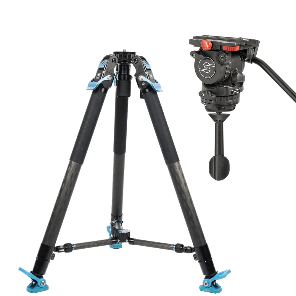 SIRUI Rapid SVT-75 Pro with Sachtler FSB-6 fluid video head - flowtech alternative tripod