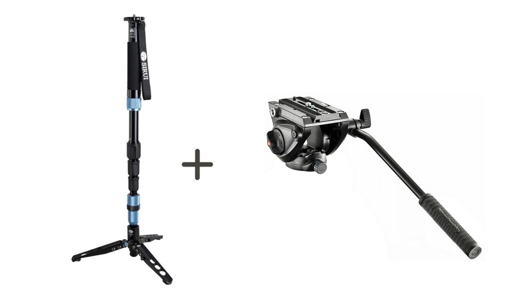 Monopod (Sirui + Manfrotto)