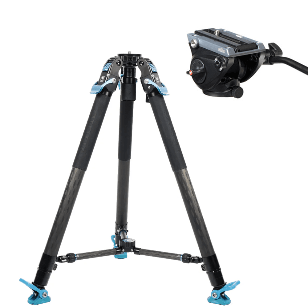 SIRUI Rapid SVT-75 Pro with MVH500AH fluid video head - flowtech alternative tripod